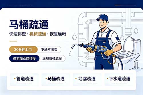 岑溪马桶疏通