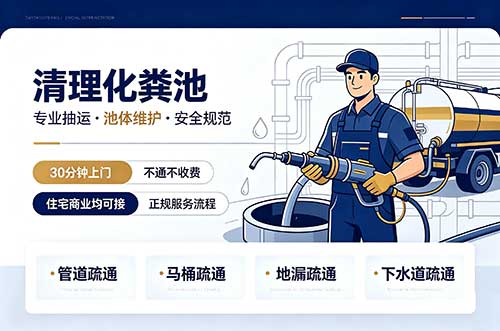 岑溪清理化粪池